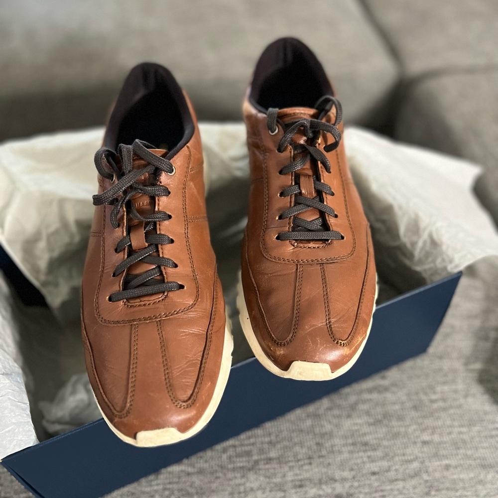 Cole Haan Grand Crosscourt runner size 12 - British Tan leather
